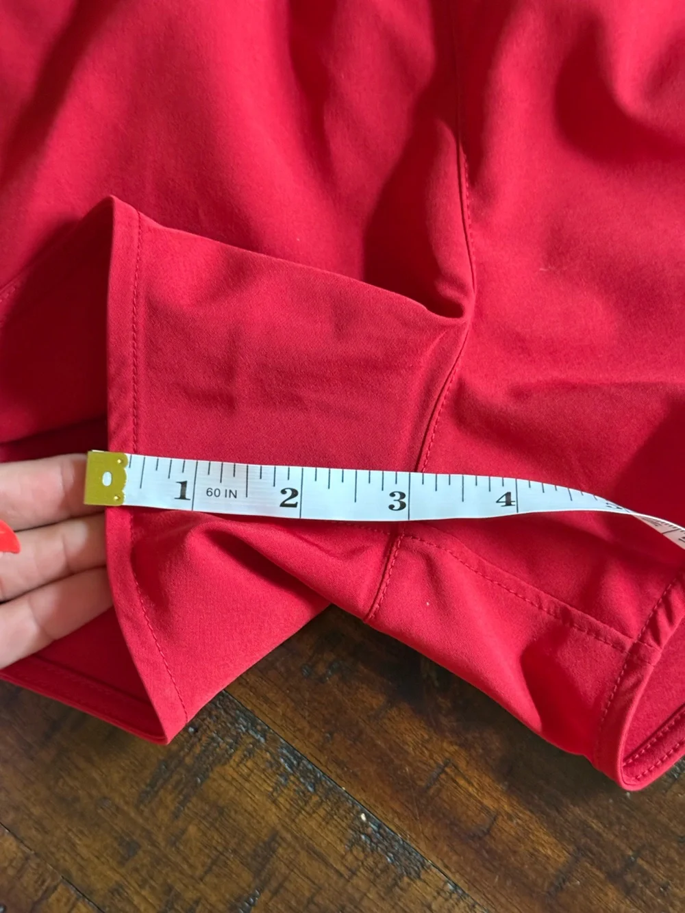 Nike Dri-FIT Running Shorts Women’s Small Red NWOT Zip Pocket